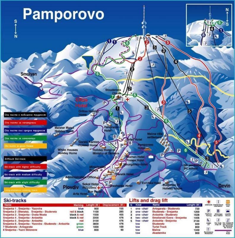 Elitza Villa Pamporovo Kültér fotó
